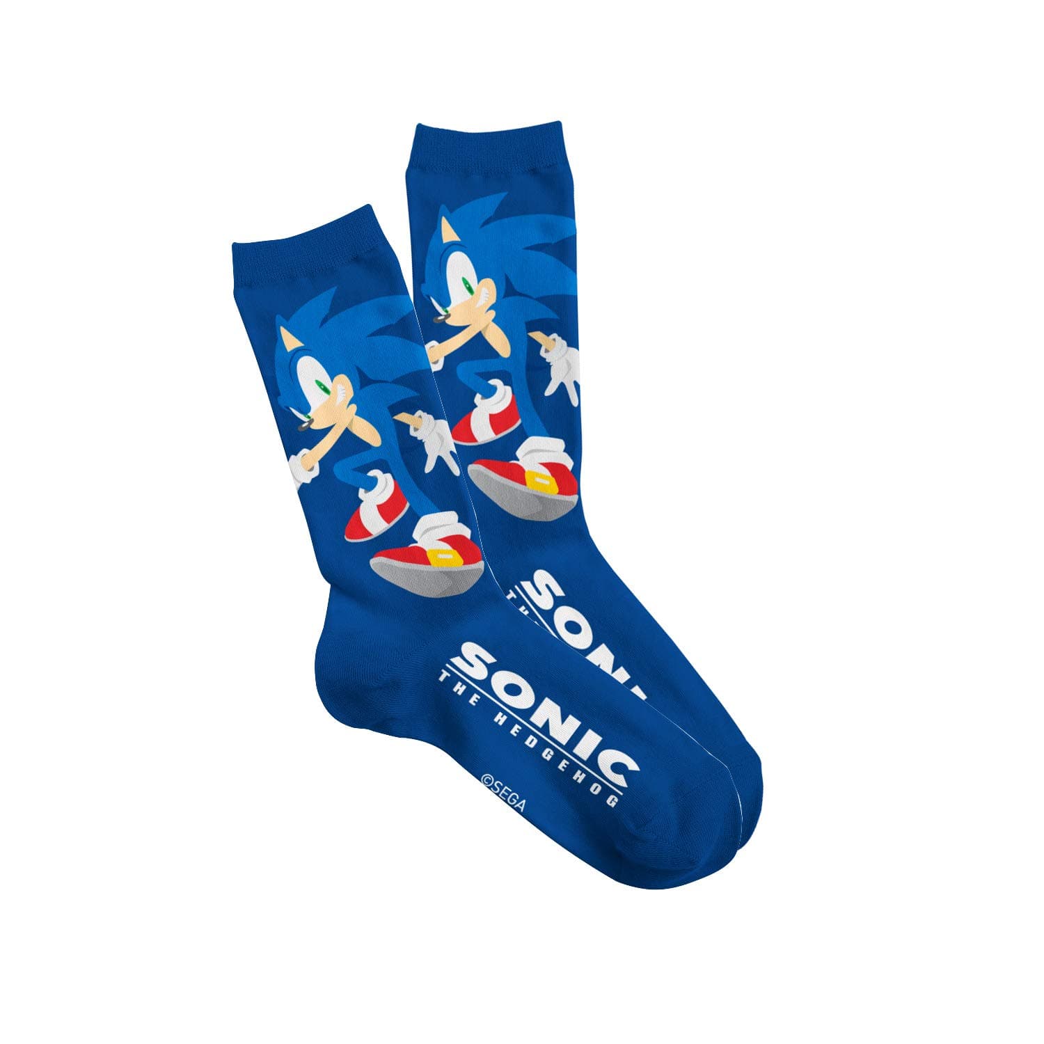 SONIC Official Modern The Hedgehog Full Character Socks