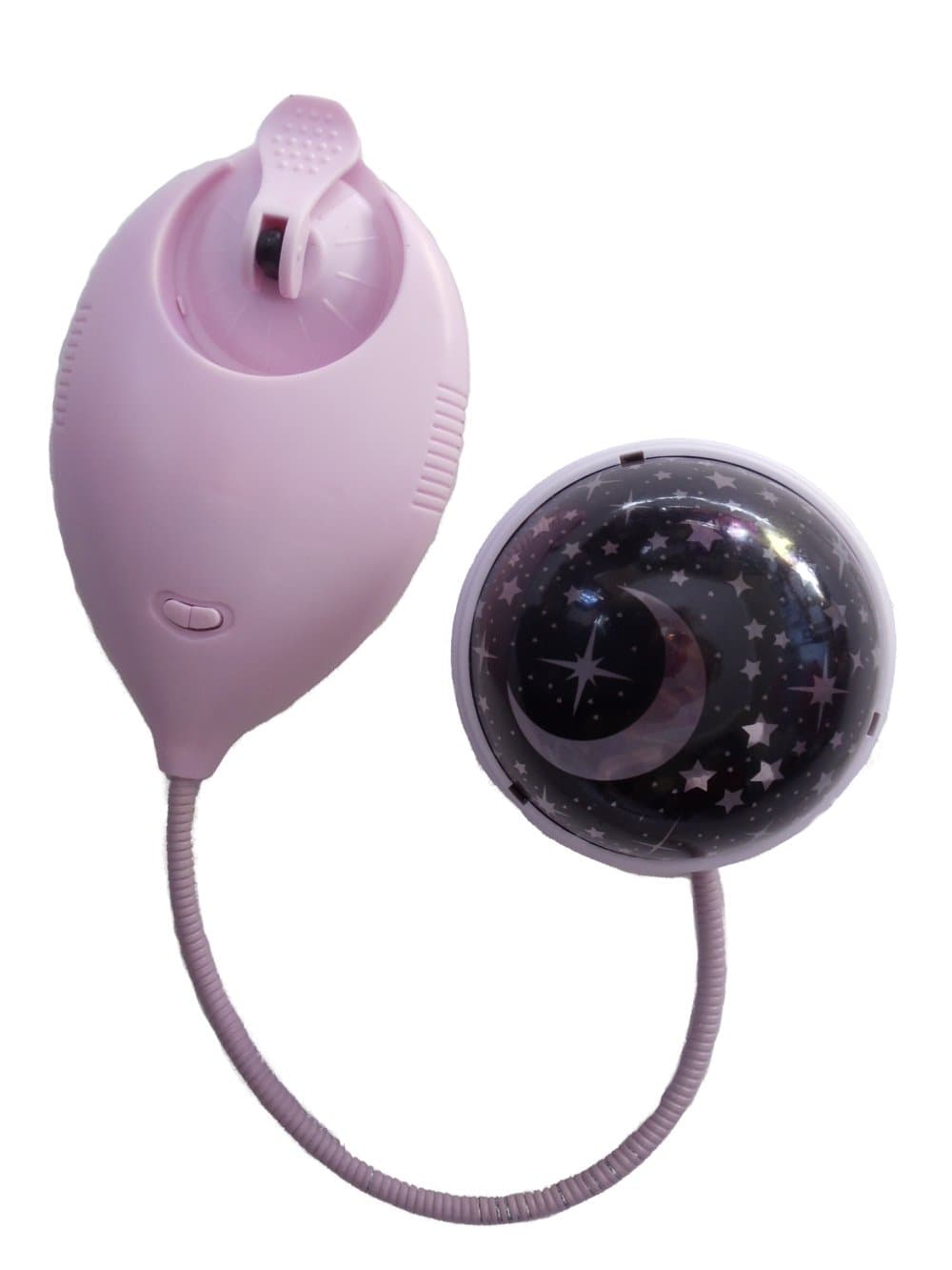 Moonbeam Mini Projector Solar Powered Nightlight, Pink