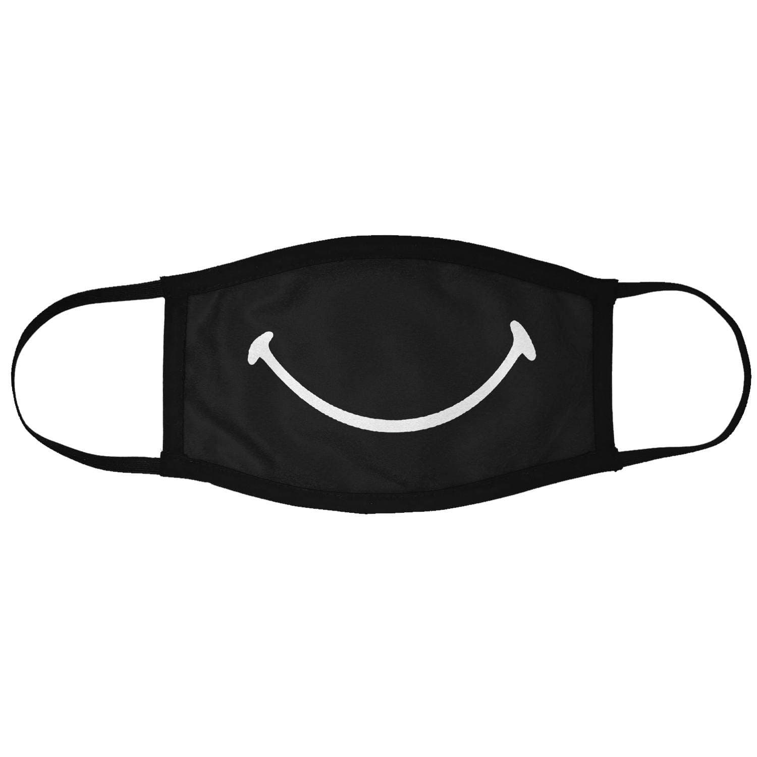 MADANYU Face Mask 3 Layer Printed Reusable Washable Cloth Face Mask - Protects from Dust, Pollen and Pollution - Designer Trendy Unisex - Smile Sign