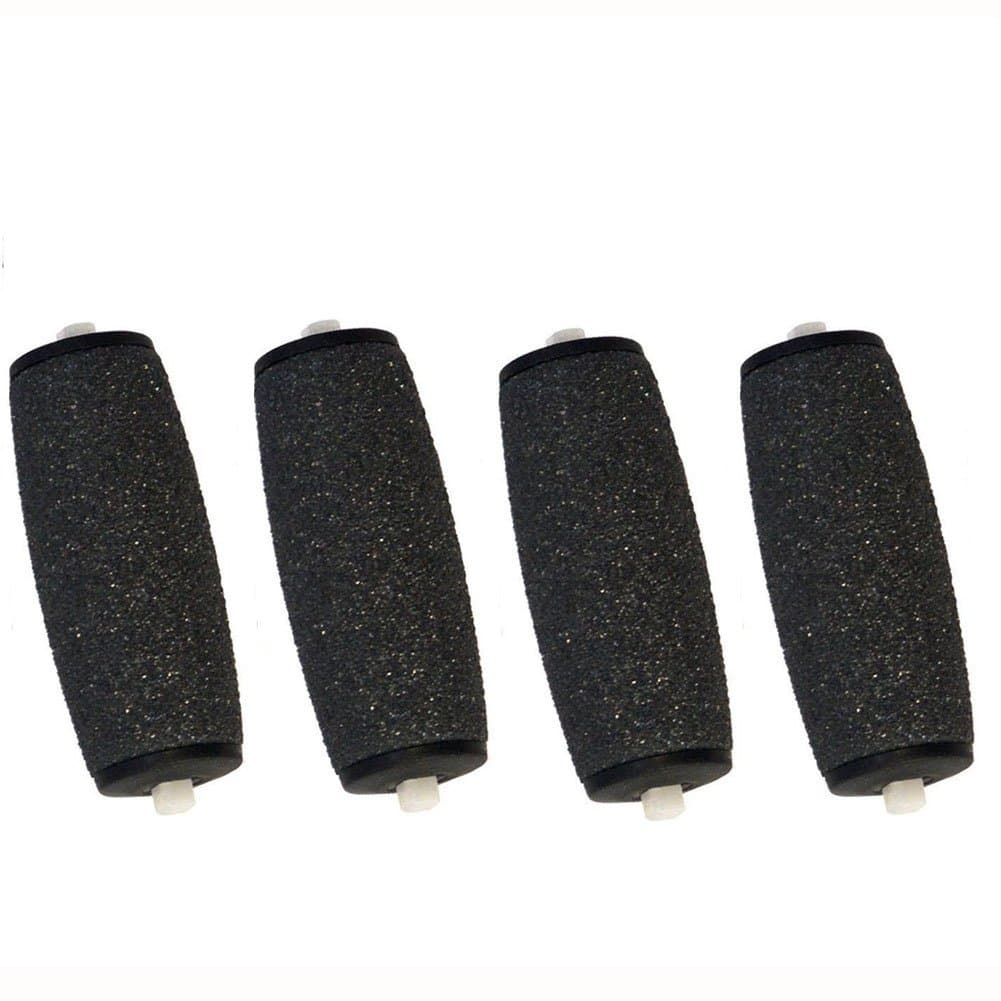 Pedi Extra Coarse Hard Skin Remover Refill Rollers for Scholl Velvet Smooth- Replacement Rollers Heads-Exfoliate Hard, Tough, Lifeless Skin-Best Pedi Refill Roller for Scholl Velvet Smooth Electronic Callus Removers(Pack of 4)