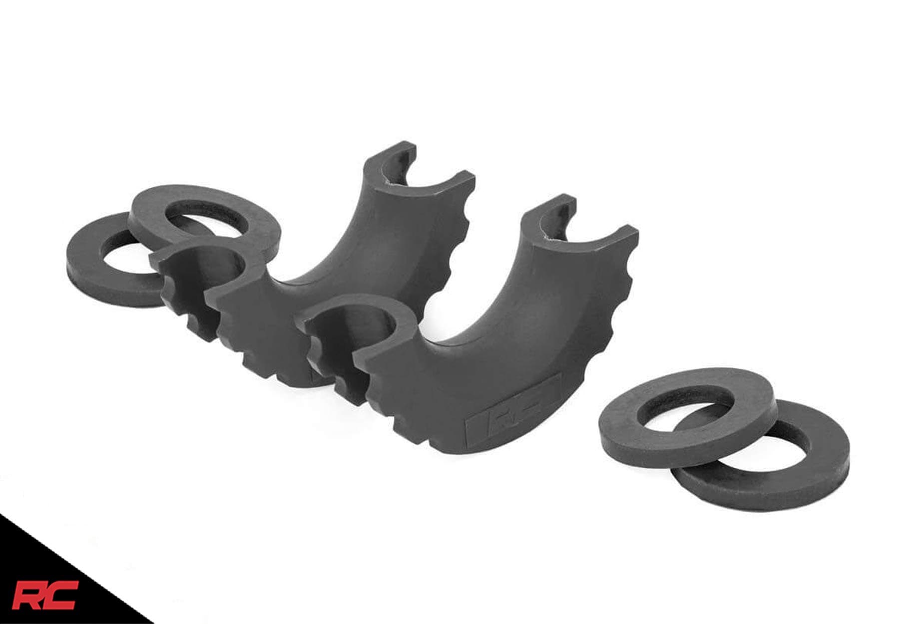 Rough Country Black D-Ring Isolators | Pair - RS101