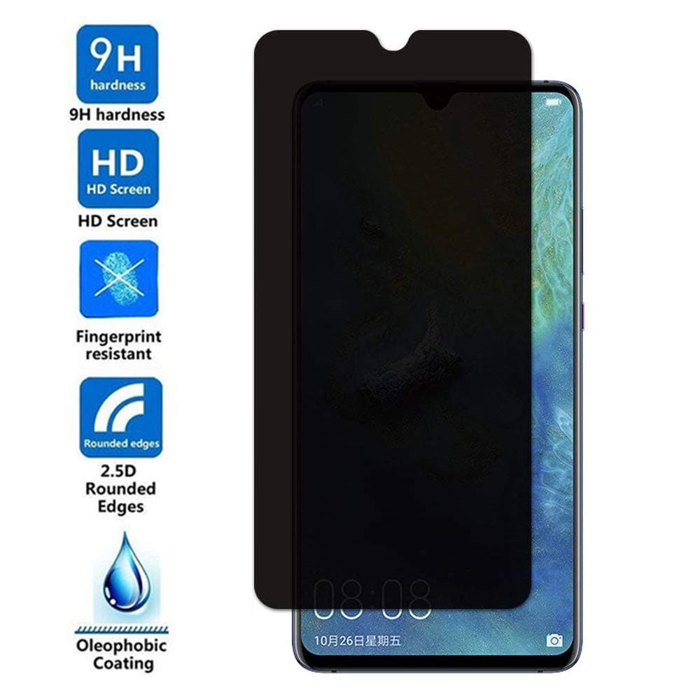 LYSDDDDHD Anti Peeping Screen Protector 2.5D Privacy Tempered Glass Anti Spy Protective Film,For Huawei Mate 20 20X