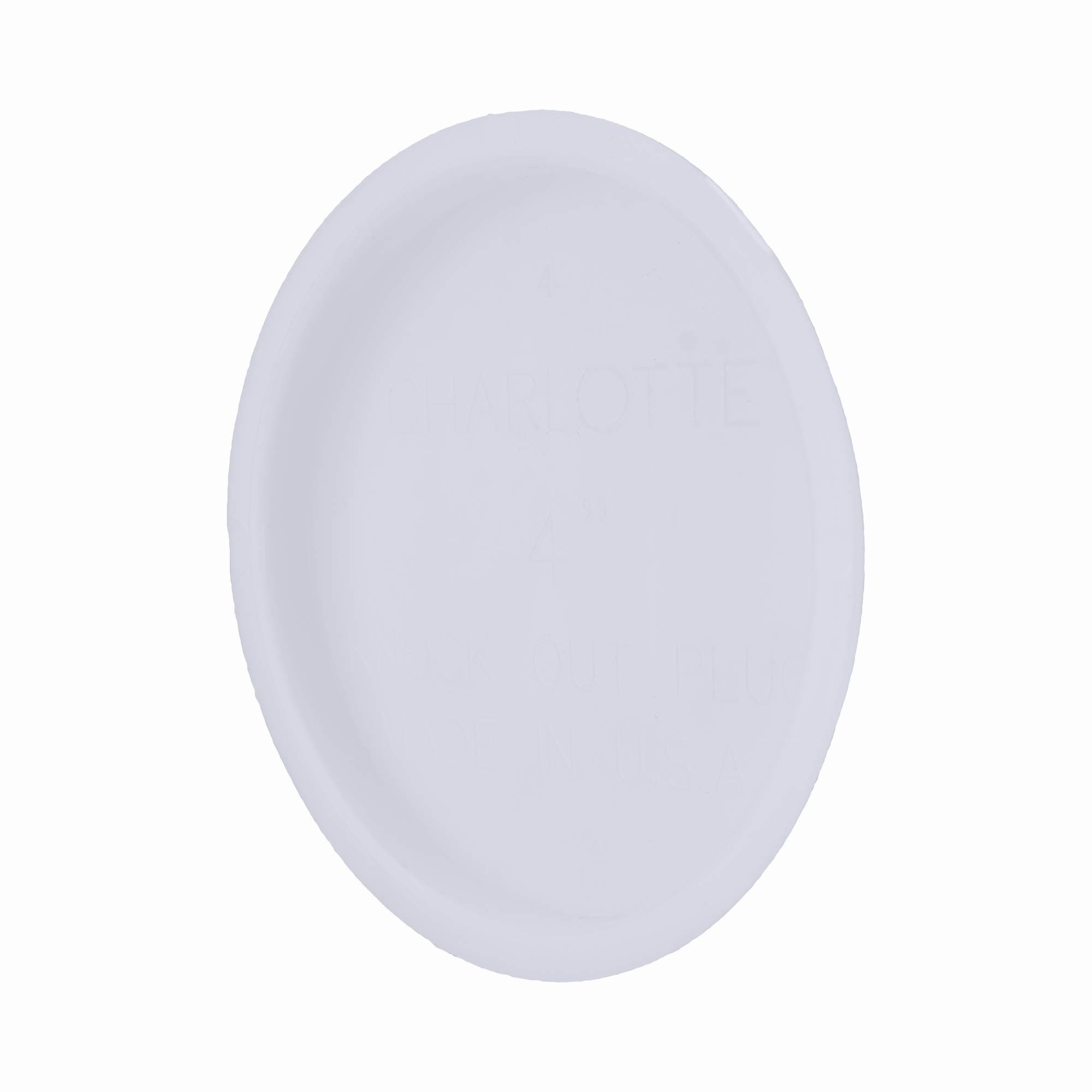 CHARLOTTE PIPE 4 Test Cap DWV (Drain, Waste and Vent) (1 Unit Piece)