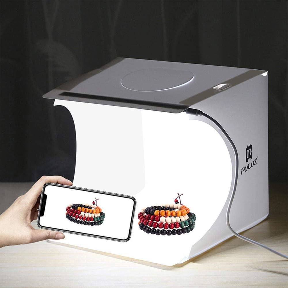 Folding Lightbox Photography Studio Softbox Photography Equipment Folding Led Studio Mini Photo Light Box Mini Photography 20 * 20CM