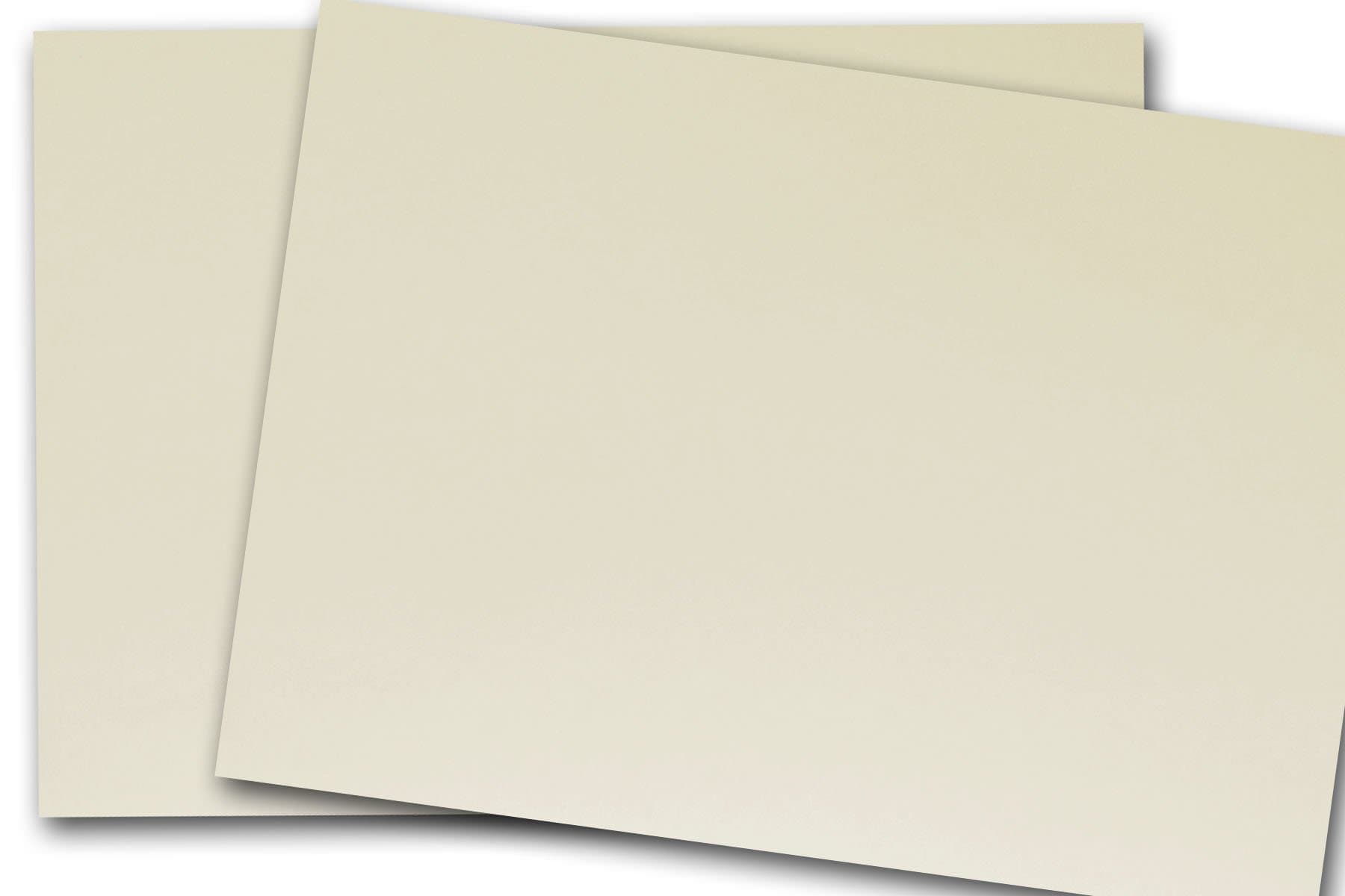 Blank Classic Crest 4x6 Card Stock - 50 Pack (50 Pack, Classic Natural White - 110 lb)