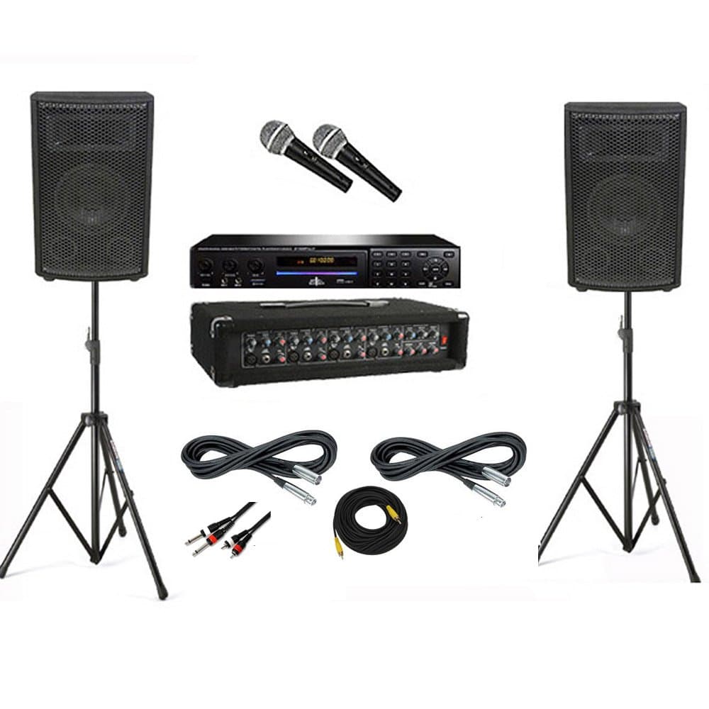 STARSINGER Karaoke Machine/Player with Amplifier & Speakers (Klubpack8)