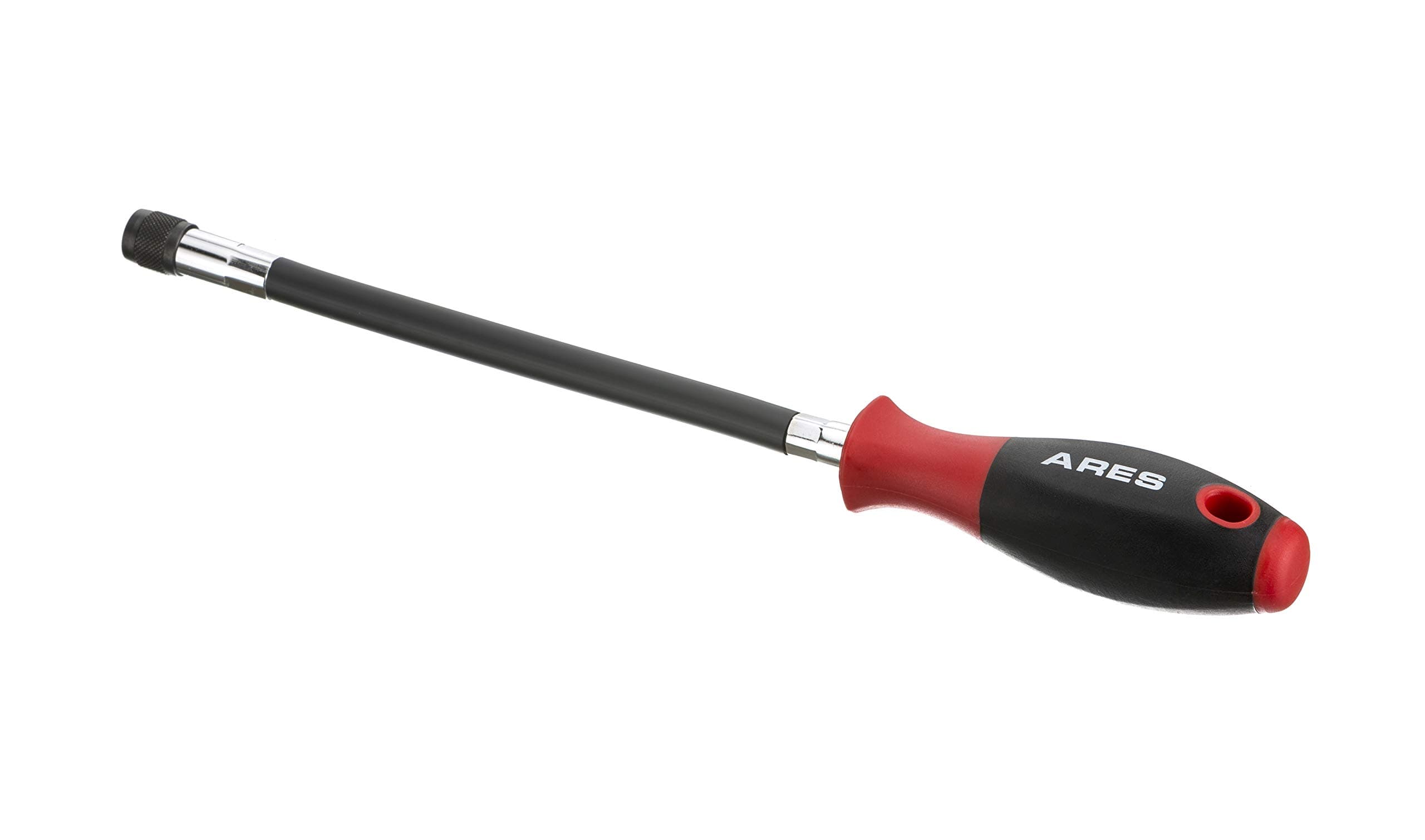 ARES 70015 - Flexible Screwdriver - 1/4-Inch Drive Quick Release Bit Holder - Strong and Flexible Shaft - Allows for Access to Tight and Confined Spaces