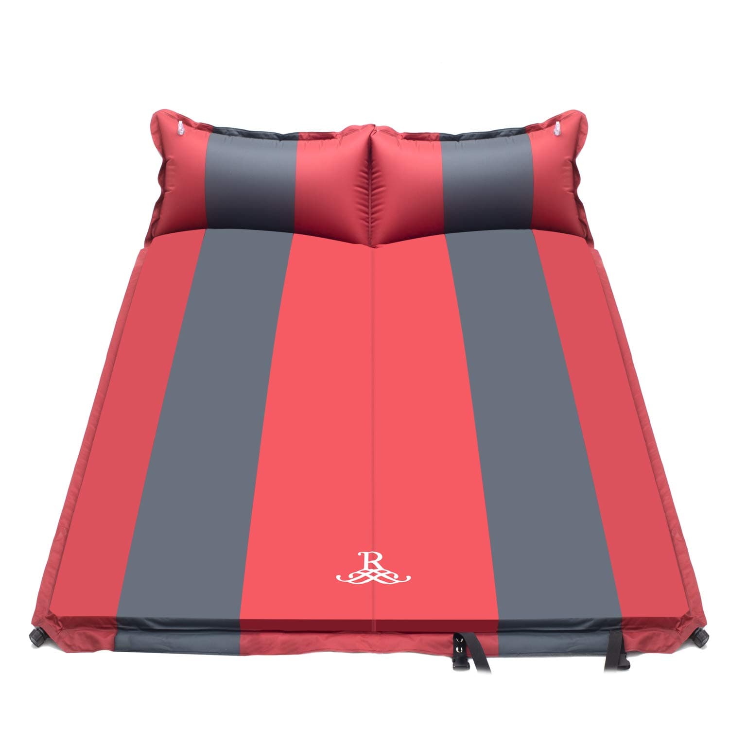 BELLAMORE GIFT Self-Inflating Sleeping Pad with Armrest & Pillow - Inflatable Foam Sleeping Mat for Hiking, Camping, and Traveling - Compact, Durable