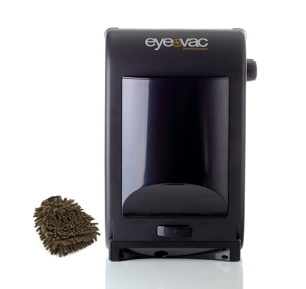 Evpro Professional Touchless Stationary Vacuum, Eye-vac (Complete Set), with Premium Microfiber Cleaner Bundle