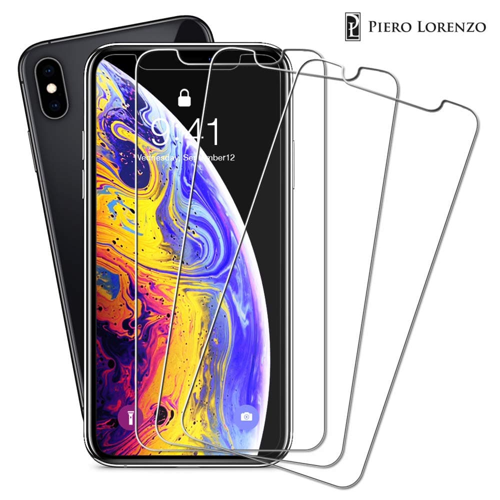 iPhone XR Screen Protector [3-Pack] Breo Life Tempered Glass Screen Protector Easy Installation Tray [Crystal Clear] Apple iPhone XR Glass Screen Protector 2018 - 3 PACK