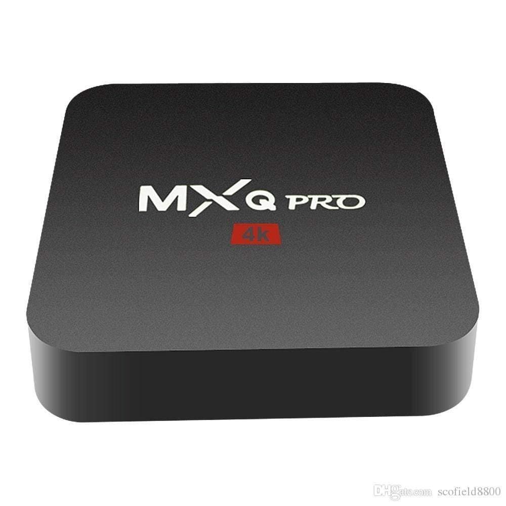 Welrock MXQ PRO Android 7.1 TV Box 2GB RAM/16GB ROM Amlogic S905W 64 Bit Quad Core Wi-Fi UHD 4K 1080P Smart TV Set Top Box