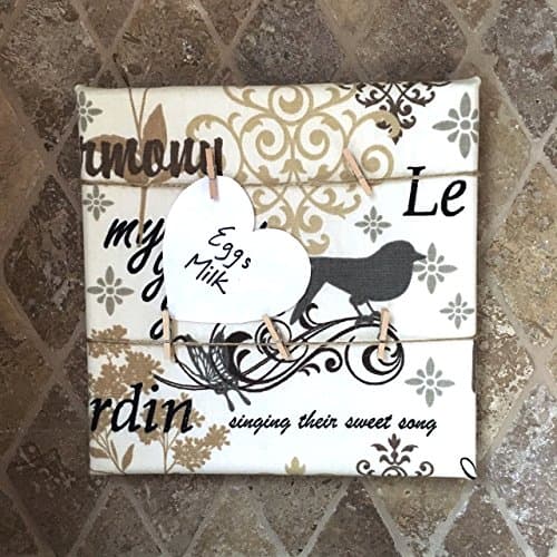 Fabric Wall Art Memo &amp; Pinboard