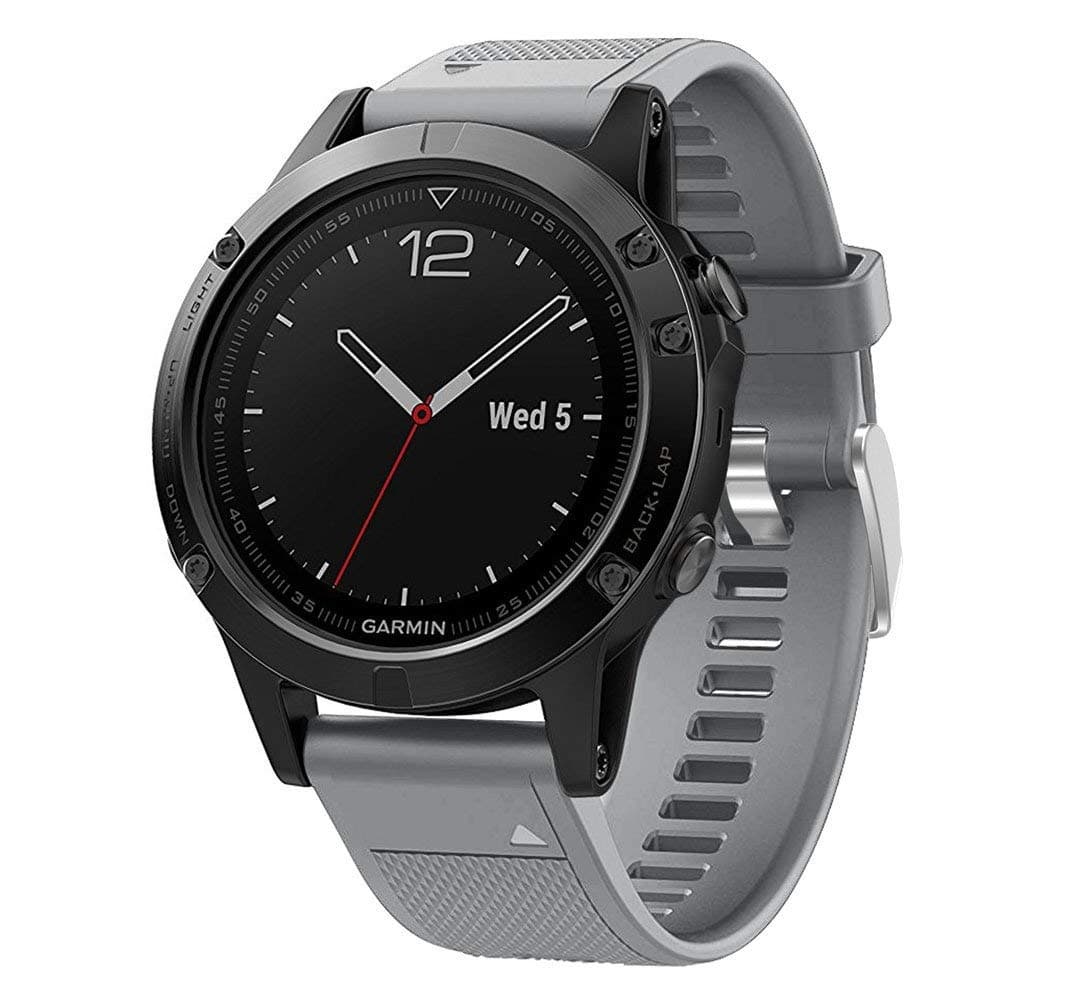 Aresh Compatible with Garmin Fenix 6/ Fenix 6 Pro/Fenix 6 Sapphire/Garmin Instinct/Garmin Fenix 5 Strap,22mm Silicone Band Easy Fit Sport Watch Strap