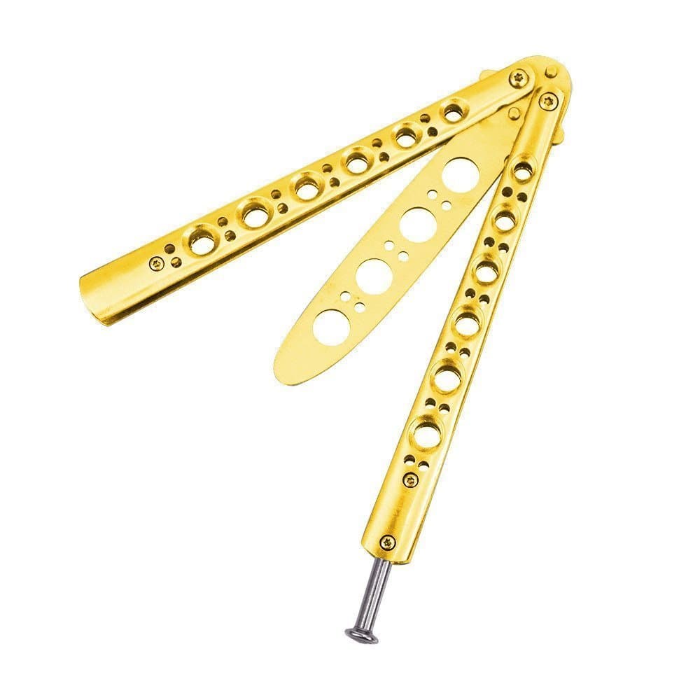Butterfly Training Knife，Training Knifes Blade Tool - NOT REAL - NO SHARP