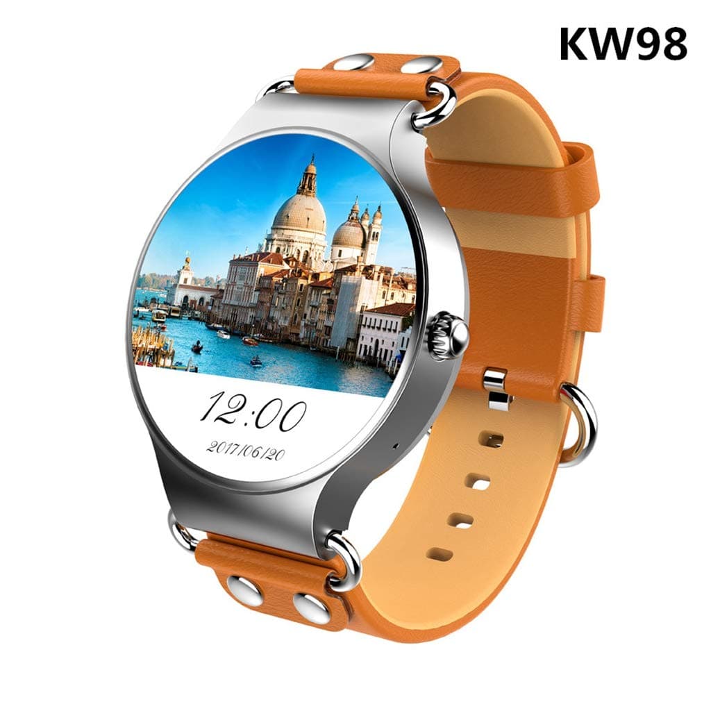 smart watch Newest KW98 Smart Watch Android 5.1 3G WIFI GPS Watch MTK6580 Smartwatch iOS Android For Samsung Gear S3 Xiaomi PK KW88