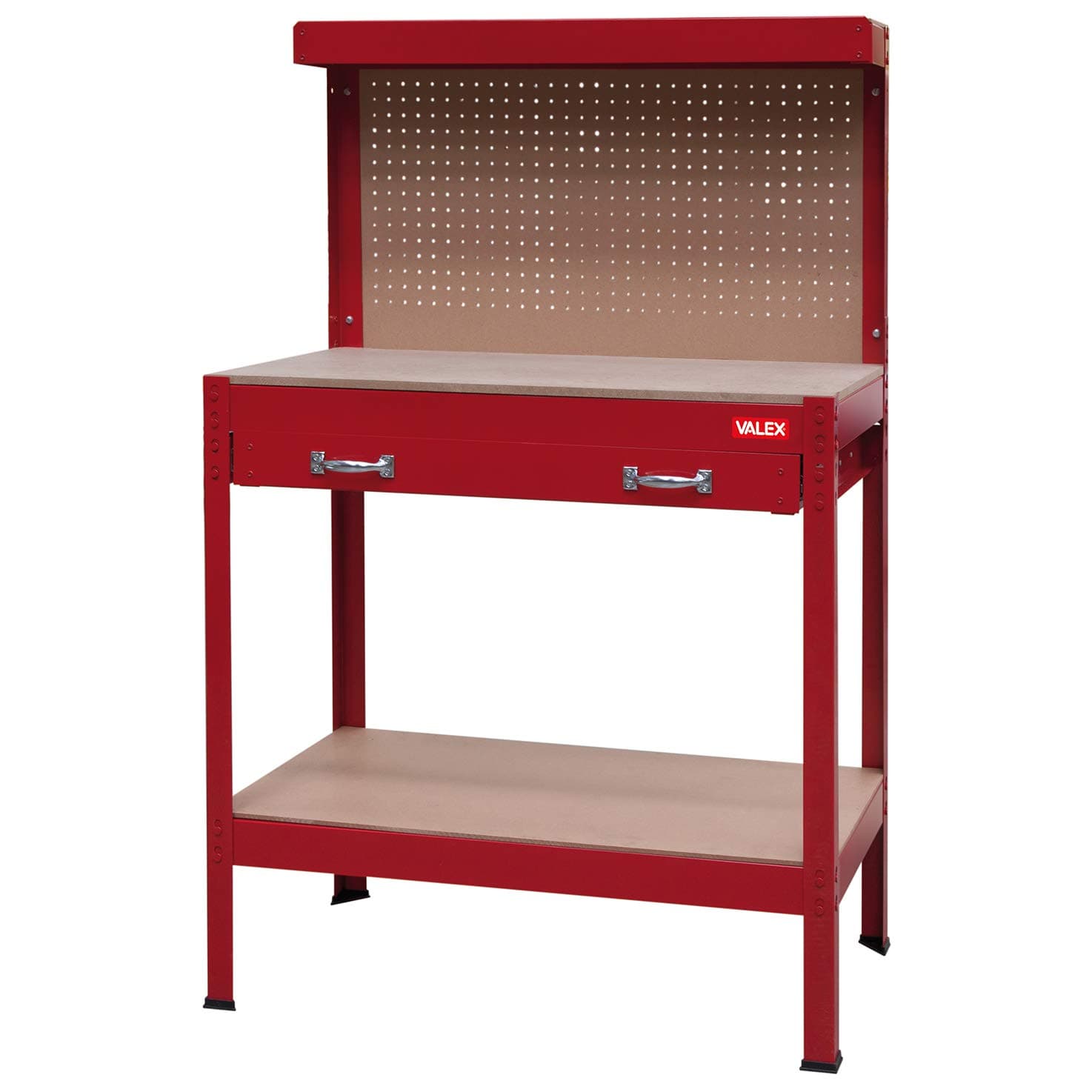 Valex Work Bench 90 x 48 x H 90/140 MET 1 Drawer [VALEX]