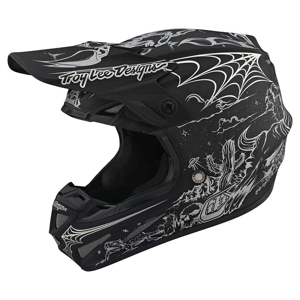 Troy Lee Designs SE4 Carbon Helmet with MIPS - Stranded LE