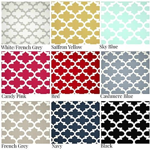 Custom Roman Shade in Fynn