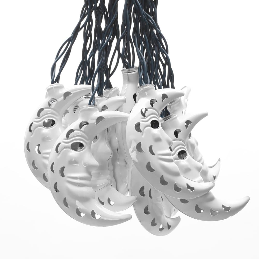 cjsolar Solar String Lights (75.4ft, Waterproof) Bendable Copper Wire High Efficiency 200 LED Durable Fairy Outdoor String Lights Garden Patio Wedding (15 Moon)