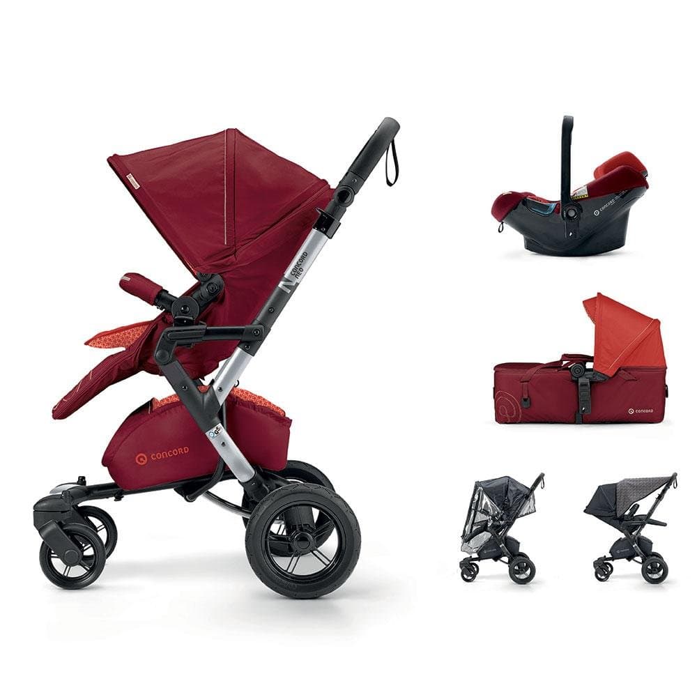 Concord Walk Car Trio Neo Mobility Set Red