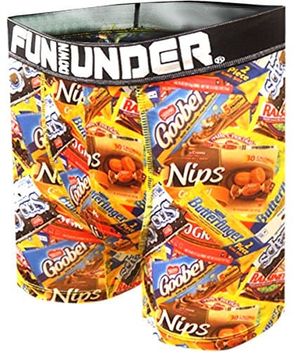NESTLE Movie Candy Boxes Performance Boxer Briefs for men (Small)