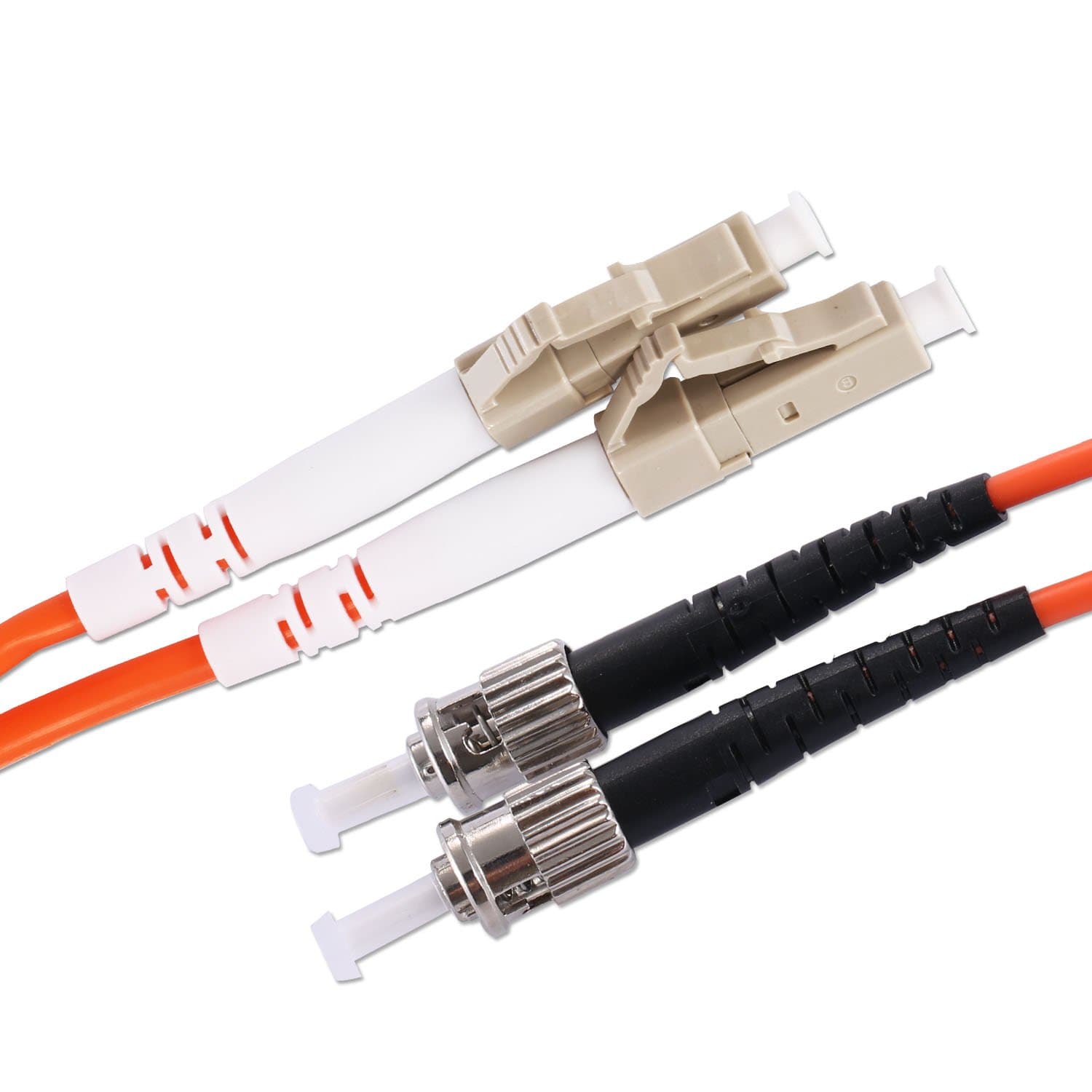 Fiber Optic Cable,CIpotZIZ LC to ST Multimode MM Duplex OM1 62.5/125,3M/9FT