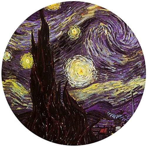 Expanding Stand and Grip with Separate Mounts for Mount Holder Sockets for iPhone iPad Samsung Nintendo Switch and All Other Smart Phones and Tablets - Starry Night by Van Gogh