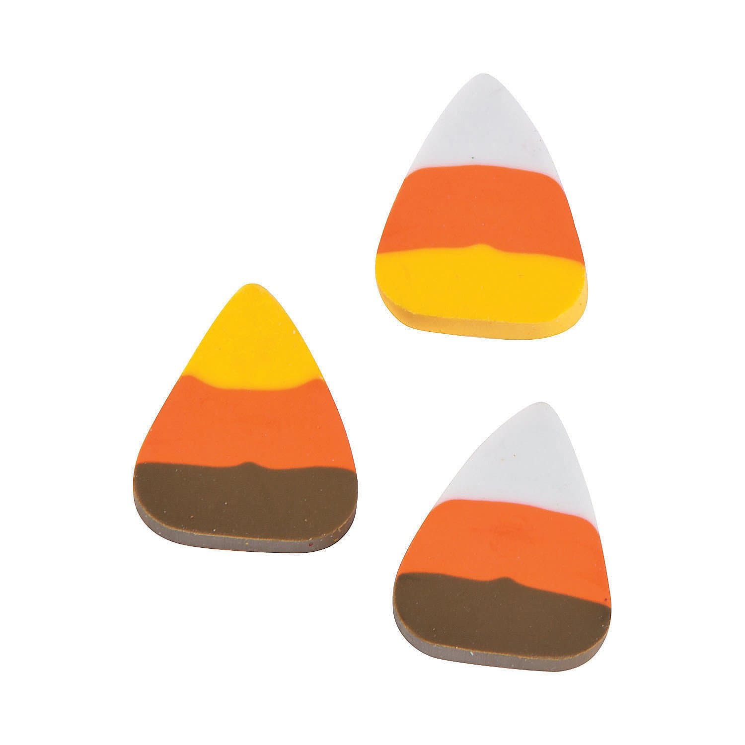 Mini Candy Corn Erasers