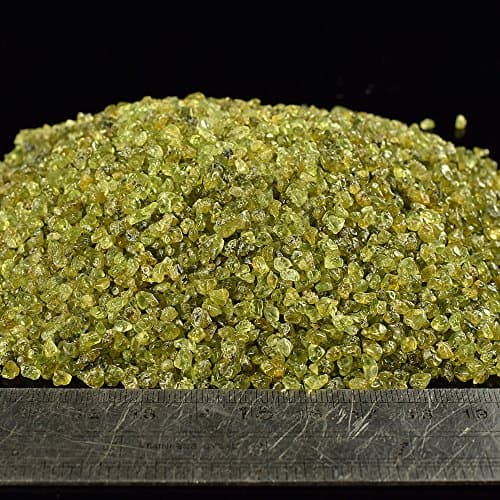 1/2 lb Natural Peridot Small Tumbled Rock Chips Crushed Peridot Gemstone Chips Stone Healing Reiki Crystal Jewelry Making Home Decoration