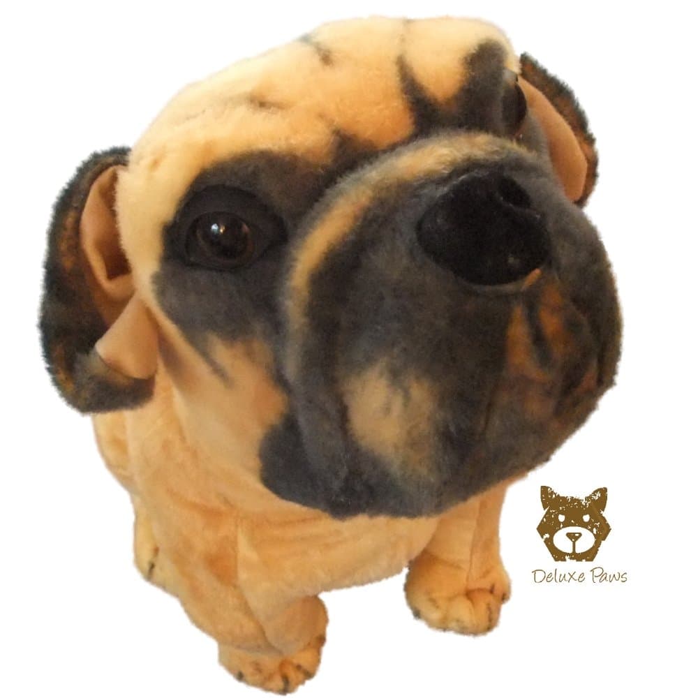 Deluxe Paws Large Pug Soft Toy 52cm 21"