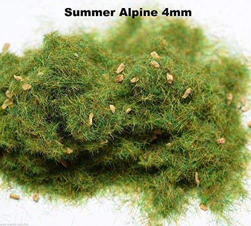 WWS Summer Alpine 4mm Mix Model Detailing Static Grass 20g G,O,HO/OO,TT,N.Z Wargames