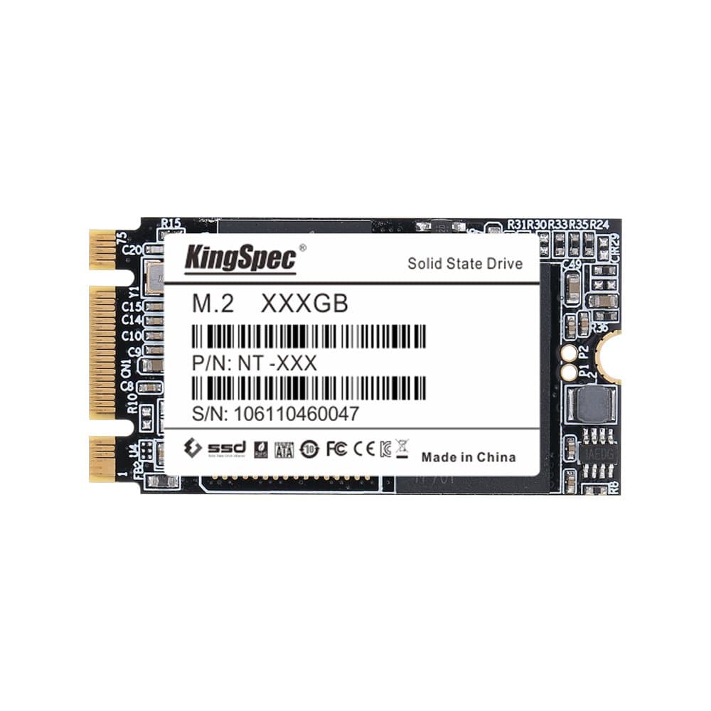 KingSpec NT 2242 256GB SATA M.2 NGFF Internal Solid State Drive (256GB)