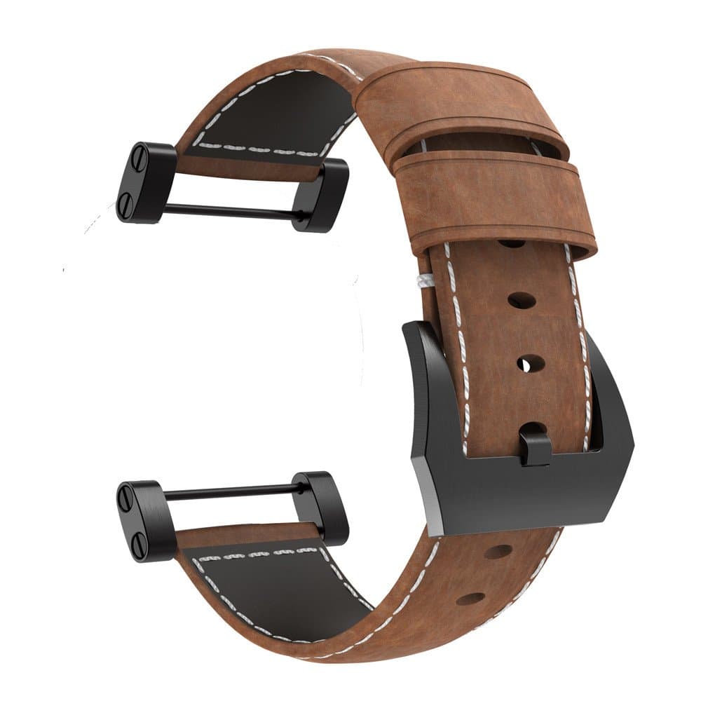 Suunto Core Watch Band - Leather Strap Replacement Kit - Includes Lugs Adapters, Threadlocker, and Tools