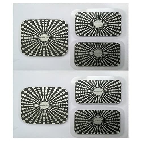 2 Sets Gel pads Water Flexible Replacement for AB Belt (6 pads total)