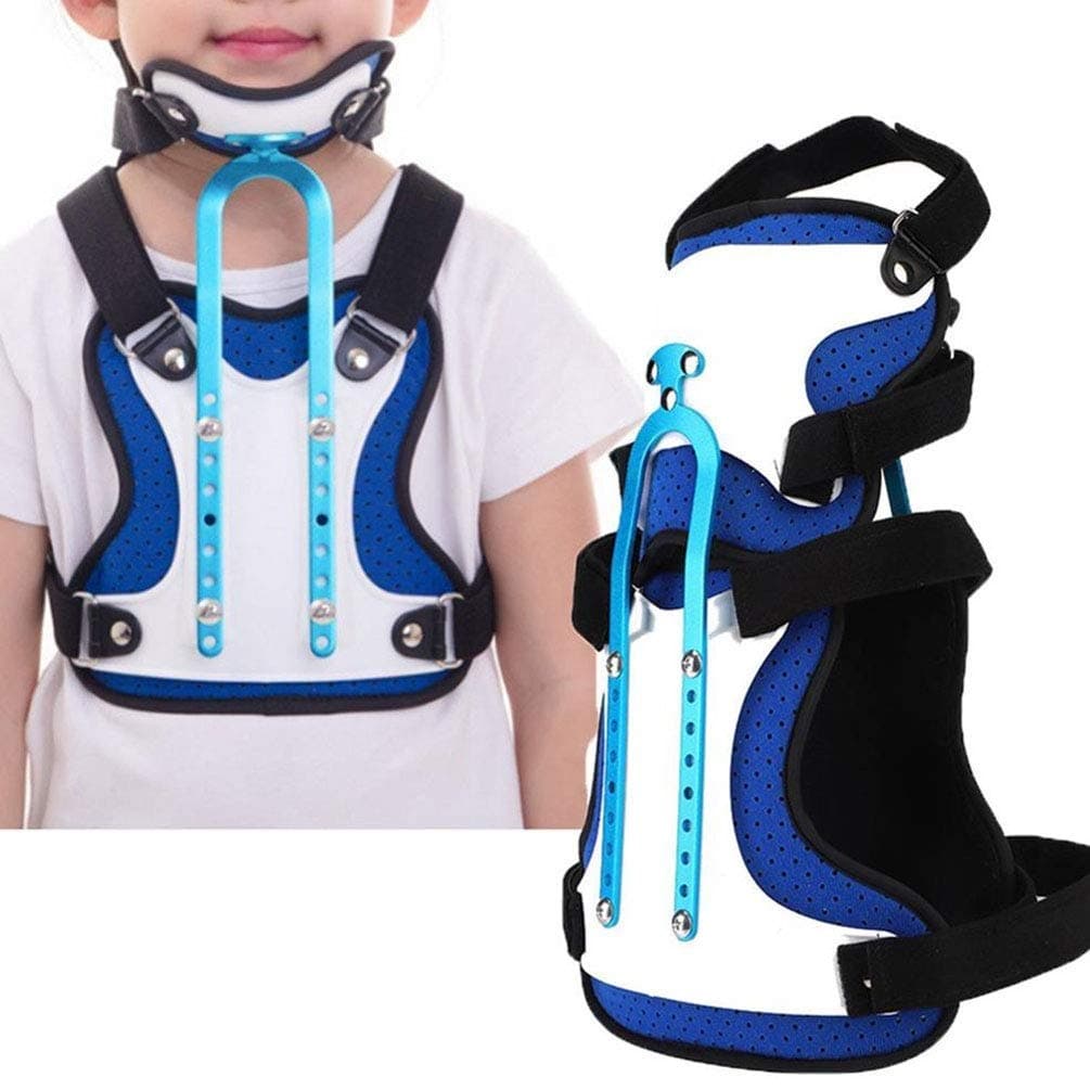TOGARR Neck Support Orthosis,Cervical Collar Fixed Traction,Braces Cervical Surgery Fixed Rehabilitation Device, Adjustable Cervical Thoracic Orthosis, U Lumbar Support, Traction Neck Brace