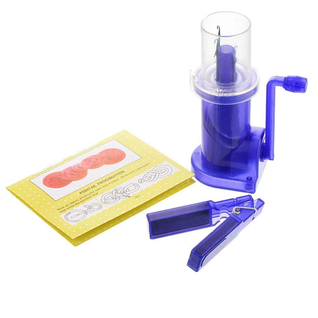 Myriad Choices Blue Embellish Knit Maker Spool Winder Tool