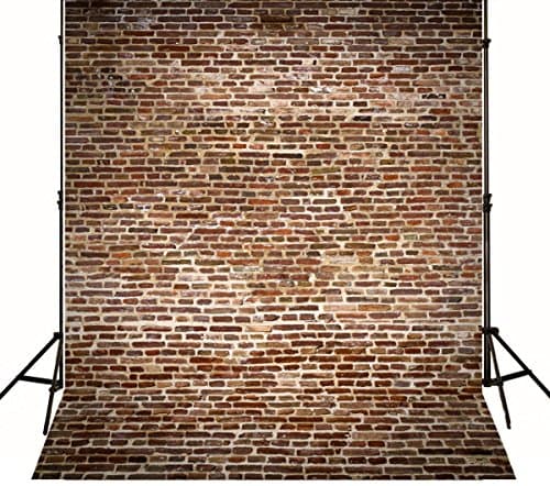 CXJ 5x7 Feet Brick Wall Backdrops Thick Cloth Customized 3D Semaless Printed Background for Wedding Photography Studio S-1110-2