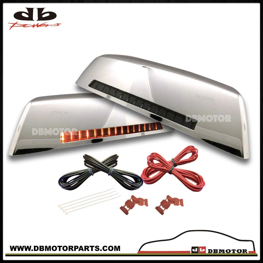 DBMOTOR 2014-2015 Silverado / Sierra Mirror Cover - Chrome
