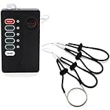 TCFAFAESTIM Massager Machine E-Stim Black Devices Te-ns Stim Electric shock Accessories Massager Product stimulator Electro Unit 1 Power Box+1 DC2.5 Pin 2.0 Wires+4 Rings.