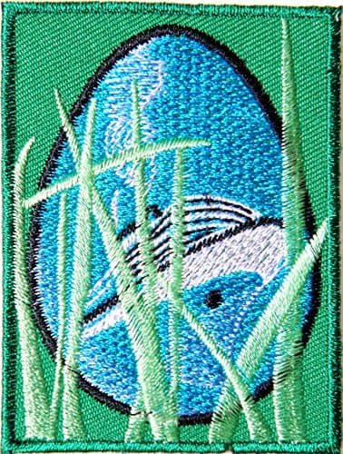 Easter Egg Mariner Ship Boat Cartoon Kid Baby Jacket T-shirt Patch Sew Iron on Embroidered Sign Badge Costume