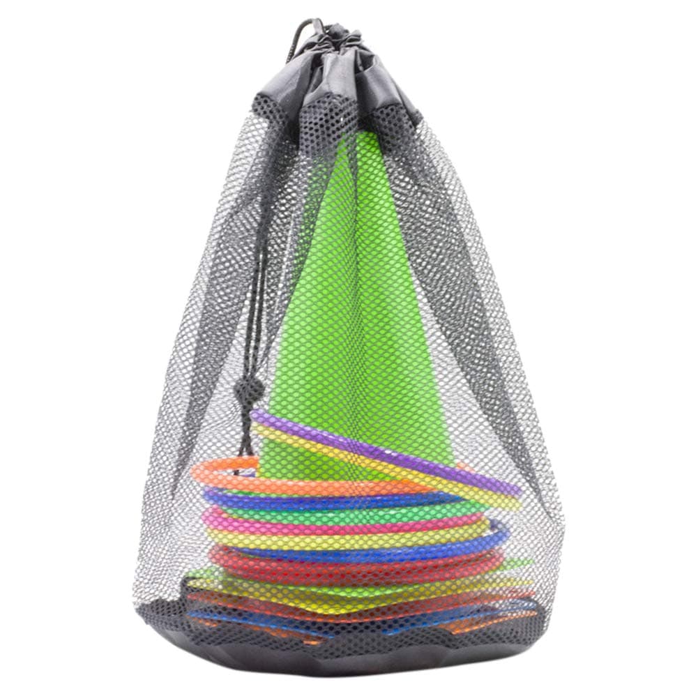 Almabner Rings Toss Game Set,Parent Child Interactive Outdoor Playing Toss Ring Set,Throwing Buckets Toss Ring for Kids