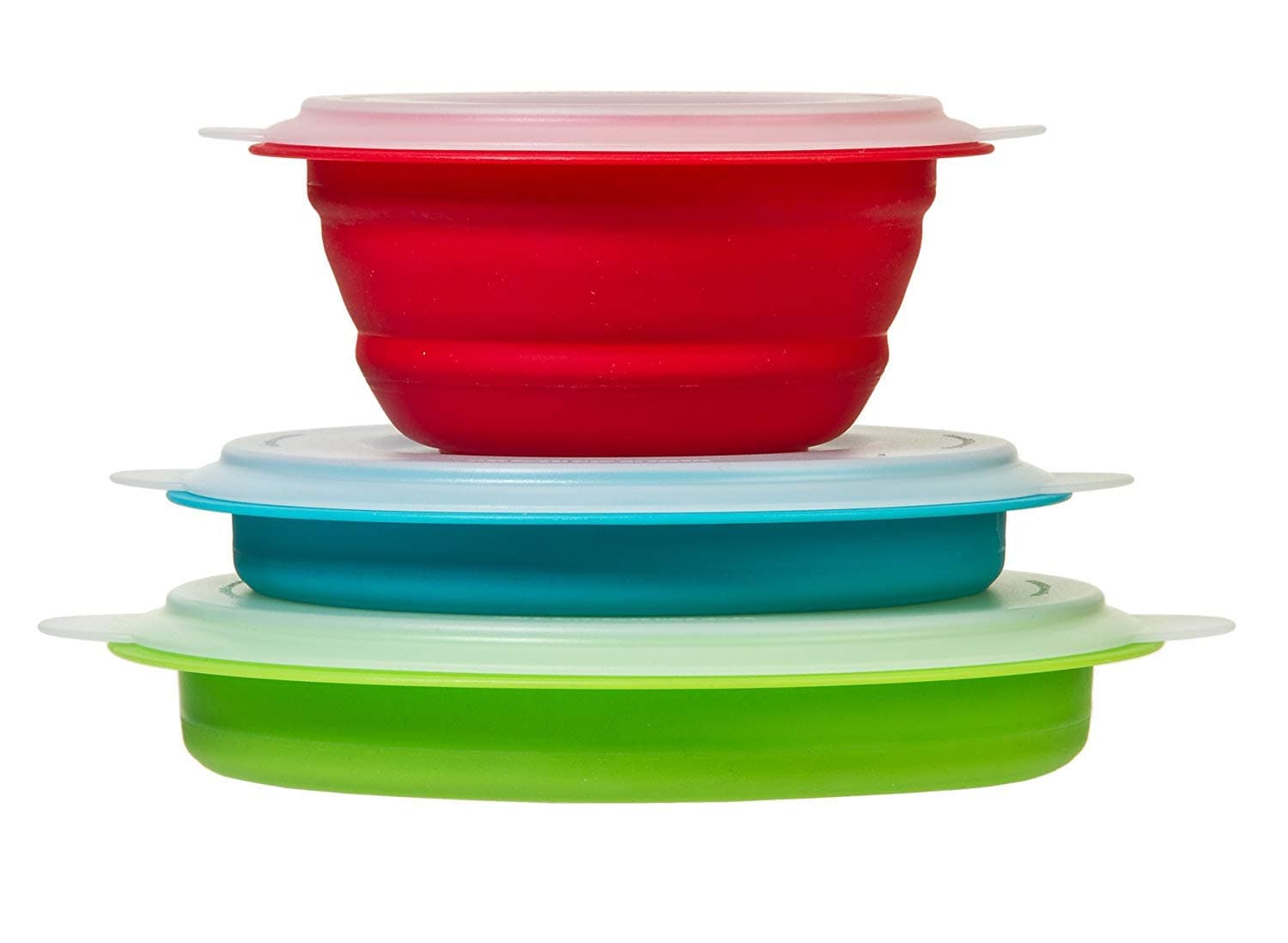 PROSmart Plastic Solid Bowl, 3 Piece , Multicolor