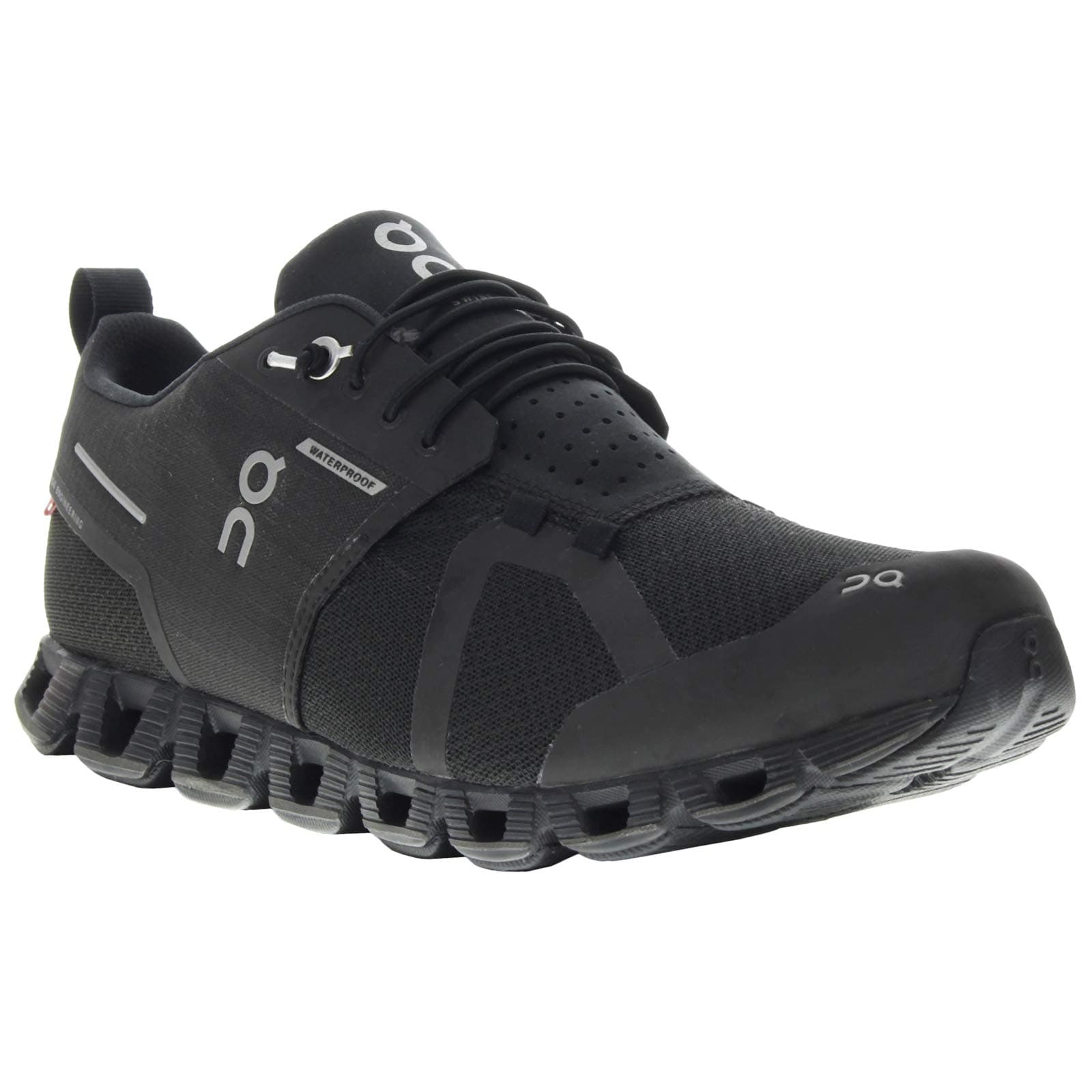 On Running Mens Cloud Waterproof Textile Synthetic Trainers