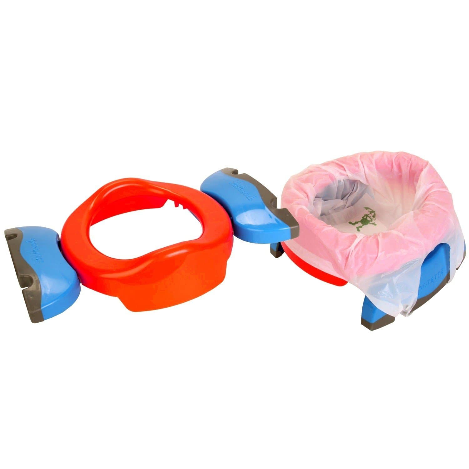 Potette Plus Travel potty - Red Blue