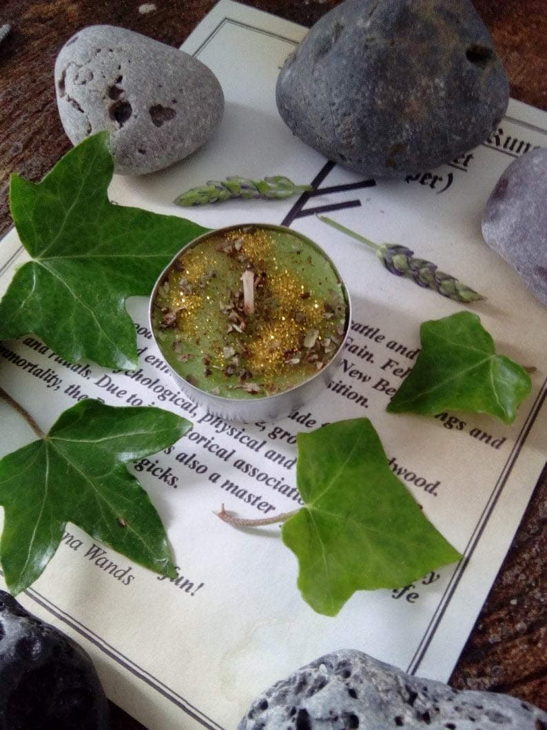 Money wealth prosperity magic spell withcraft candle