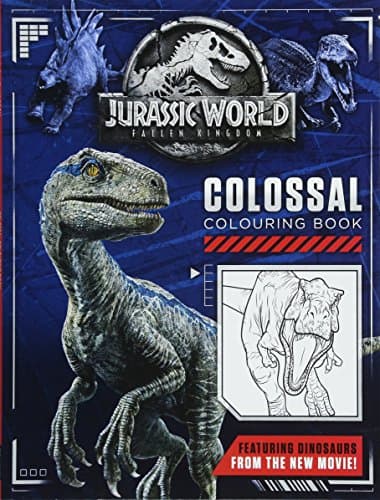 Jurassic World Fallen Kingdom Colossal Colouring Book