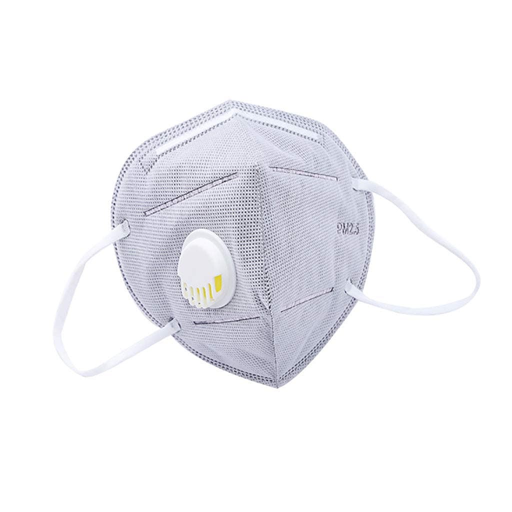 Disposable Dust Mask with Exhalation Valve Air Filter Personal Protective 5/10 Pack