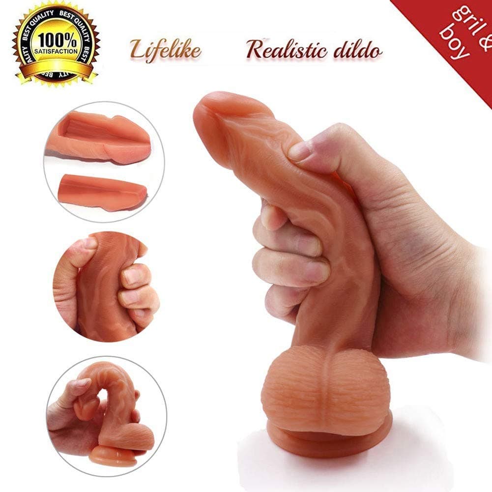 ZDXR8 Multiple Vibrat-ion Modes and Thrusting Levels Auto Machine Super Soft Silicone Material Women’s Tools with Strong Suction Cup Flesh Soft Silica Gel Material