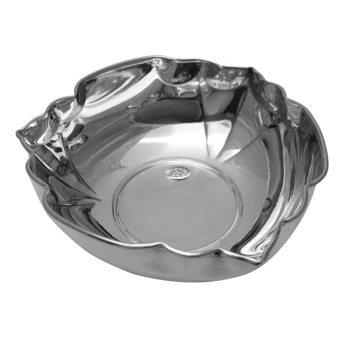 Bowl Diameter 9.5 cm 925 Sterling Silver. For Chocolates, Candy, Sweets Etc