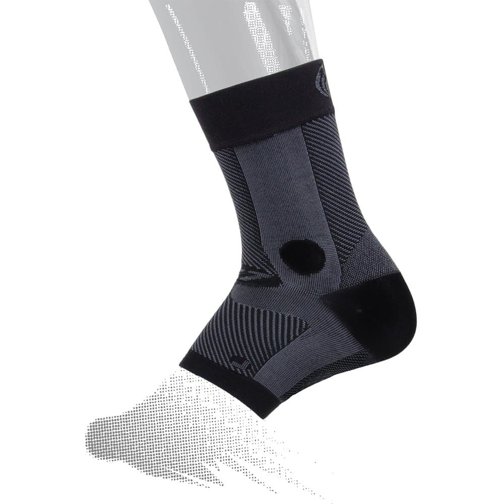 OS1st AF7 Ankle Bracing Sleeve (Single Sleeve) stabilizes weak Ankles, assists with Ankle Instability and Inversion sprains, and relieves Achilles tendonitis